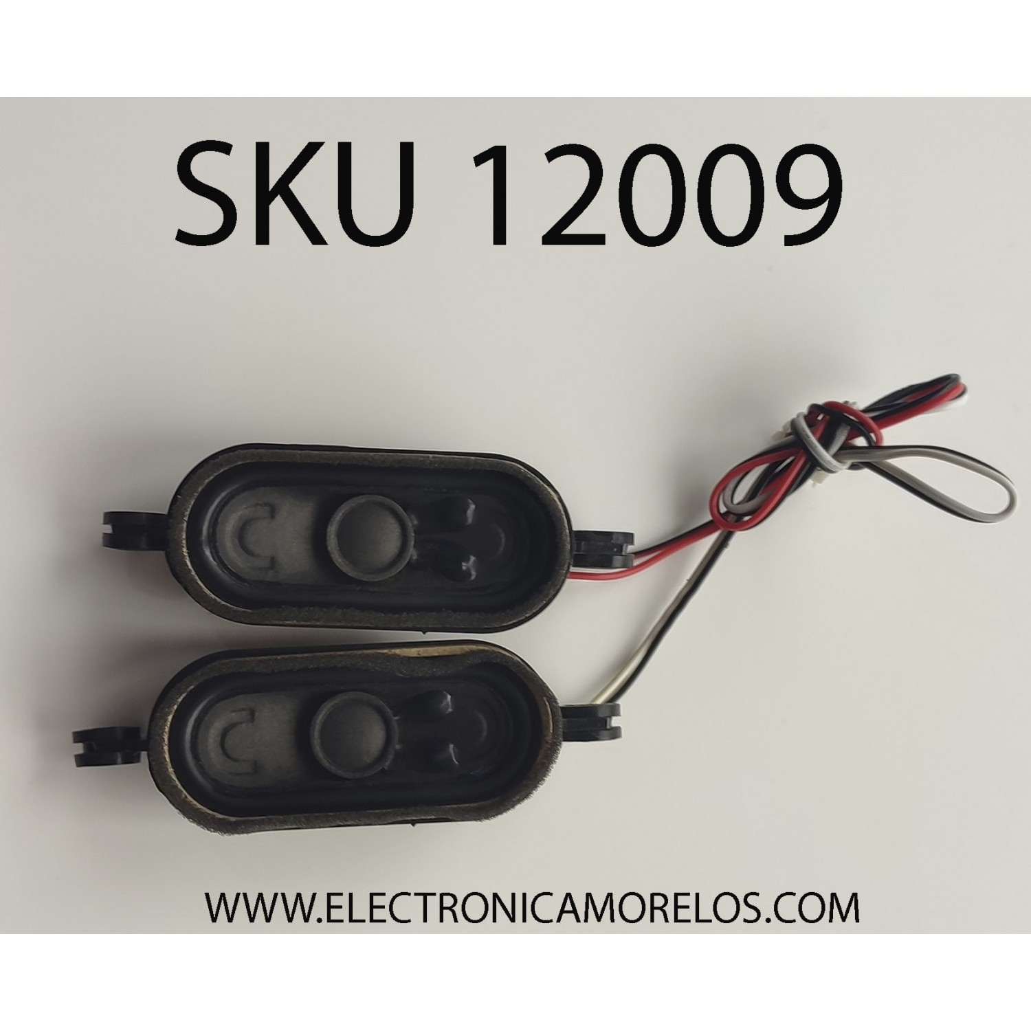 KIT DE BOCINAS PARA TV INSIGNIA / NUMERO DE PARTE 1410A / 4Ω 3W / MODELO NS-19E310NA15	